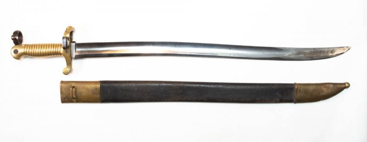 Sabre-baïonnette modèle 1841 1er type Snell pour Mississippi Rifle